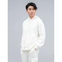 ADA - Barnet Top Wear Basic Hoodie #6884 White M