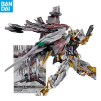 Bandai Gunpla Metal Build Mb 1/100 Divine Striker Gundam Assembly Model High Quality Collectible Robot Kits Models Kids Gift