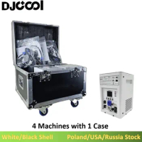 4PCS 750W Cold Spark Stage Fountain Machine DMX Remote Control Special Effect Machine Dj Bar Disco Wedding Party Ti Spark Powder