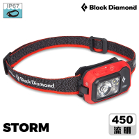【Black Diamond】Storm 頭燈 620671 / 橘紅(燈具 露營燈 照明設備)