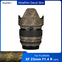 Fuji XF23F1.4 GEN 1 Lens Decal Skins 23 1.4 Lens Wrap Cover for Fujifilm Fujinion XF23mm F1.4 R LM WR Lens Premium Sticker