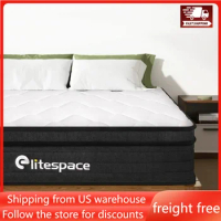 Queen Size Mattress,10 Inch Memory Foam Hybrid Queen Mattresses, Individual Pocket Spring Breathable Comfortable, CertiPUR-US.