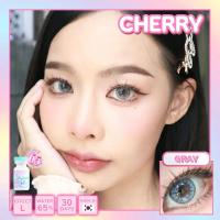 คอนแทคเลนส์ มี อย.ไทย รุ่น Cherry สีเทา/ตาล Gray/Brown ค่าสายตา (0.00)-(-6.00)