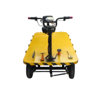4 Wheel Platform Wagon Cart Beach Trolley Garden Electric Cart For 800-1000kg