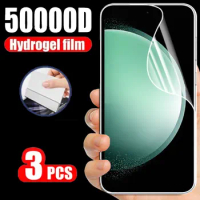 3PCS 5000D Hydrogel Film For Samsung Galaxy S23 FE S22 S21 S20 Ultra Plus A33 A23 A32 A22 5G Screen Protector HD Protective Film