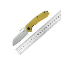 Kubey GEO2101 Folding knife D2 steel G10 handle Outdoor survival knife