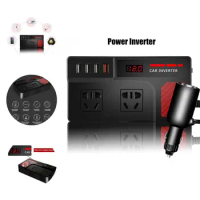 Car Inverter Charger High-power Power Inverter 12V/24V to 220V LED Power Inverter