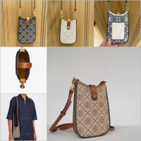2025Authentic TB T Monogram dompet wanita beg beg bahu tunggal selempang beg telefon bergaya dan ind