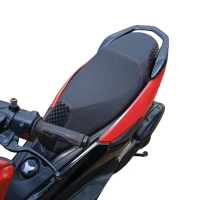 cover sarung jok variasi motif carbon catur beat, vario, scopy, nmax, pcx