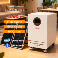 Battery Lithium Lifepo4 Ubetter 51.2V 628Ah 30kWh 30.000Wh For Tenaga Surya Solar Energy Power Batte