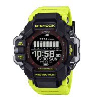 【CASIO 卡西歐】G-SHOCK GPS定位 藍牙心率偵測 太陽能警示亮黃 緊急救援系列 GPR-H1000RY-1A9_53.2mm