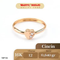 Cincin Emas Kadar 16K Wahyu Redjo CC-16K 30026288