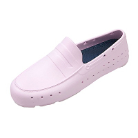 美國加州 PONIC&amp;Co. ALEX 防水輕量 洞洞樂福鞋 雨鞋 粉紅色 防水鞋 平底素面 懶人鞋 休閒鞋 環保膠鞋 紳士鞋