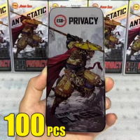 100pcs Armor Privacy Tempered Glass Screen Protector Private Film For Samsung Galaxy Note 20 A02 A12 A22 A32 A42 A52 A72 A82 A92