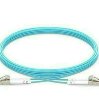 KABEL PATCHCORD FIBER OPTIK MULTIMODE OM4  LC LC  DUPLEX 3 METER DTC
