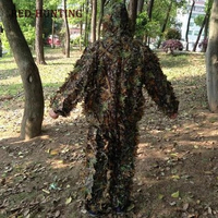 3D Lightweight Hunting Airsoft Sniper Ghillie Suit Breathable Camouflage Suit