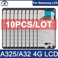 10Pcs/Lot Oled LCD Wholesale For Samsung A32 4G LCD Display Touch Screen Panel Assembly For Samsung A32 A325 A325F SM-A325F/DS