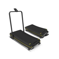 러닝머신 Foldable Mechanical Treadmill Office Unpowered Treadmill Home Curved Curved Treadmill without Armrest