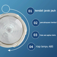 BIG PROMO 【Beli 1 Gatis 1】6000W lampu panel surya Solar Ceiling Lampu indoor Solar Cell lampu tenaga