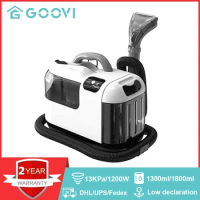 GOOVI Steam Spot Cleaner 13KPa Suction Handheld Carpet Cleaner For Sofa Curtain Cleaning Spray Vacuum Cleaner Integrated Machine