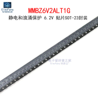 Bảo vệ tĩnh điện và sự cố mất điện áp, Diode TVS / ESD 6.2V, MMBZ6V2ALT1G, Màn hình lụa 6A2, 10 chiế
