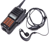 Waterproof Earphone for Baofeng UV-9R plus uv-9r UV-XR BF-9700 UV-5S BF-A58 ppt earphone Baofeng walkie talkie Accessories