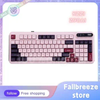 Pre Sale Kzzi Z98ai Mechanical Keyboard Bluetooth Wireless Keyboard 3mode Gasket Rgb Hot Swap Game Keyboards Intelligent Writing