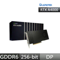 【麗臺科技】NVIDIA RTX A4000 16GB GDDR6 256bit 工作站繪圖卡