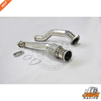 JKVK RACING 3'' Stainless Steel 304 To yota Celica ST205 Catless Downpipe 3S-GTE ST185