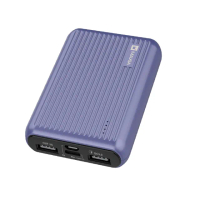 【MAXIA】10000mAh Wh認證行李箱急速快充行動電源-星野紫(出門在外 一顆搞定)
