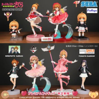 Genuine Bandai Furyu Cardcaptor Sakura Anime Peripheral Figurines And Model Ornaments Gift