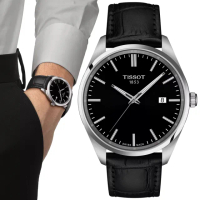 【TISSOT 天梭】PR100系列 快拆錶帶 時尚簡約腕錶 母親節 禮物 推薦(T1504101605100)