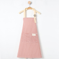 圍裙 2021新款圍裙女家用廚房夏季洋氣工作服網紅日式棉麻做飯圍腰爆款【HZ61862】