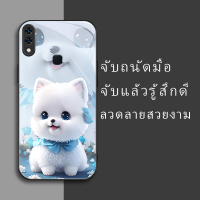 สำหรับ Vivo V11i/ Vivo Z3/ Vivo Z3i เคสศัพท์กันตกน่ารักลายน้องหมาสีขาวหิมะ บุคลิกภาพทันสมัย