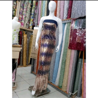 BAHAN/KAIN TILLE SEQUIN RONCE/SEQUIN KOMBIN RONCE