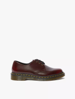 Dr. Martens Vegan 1461 Unisex Shoes-Cherry Red Oxford Rub Off