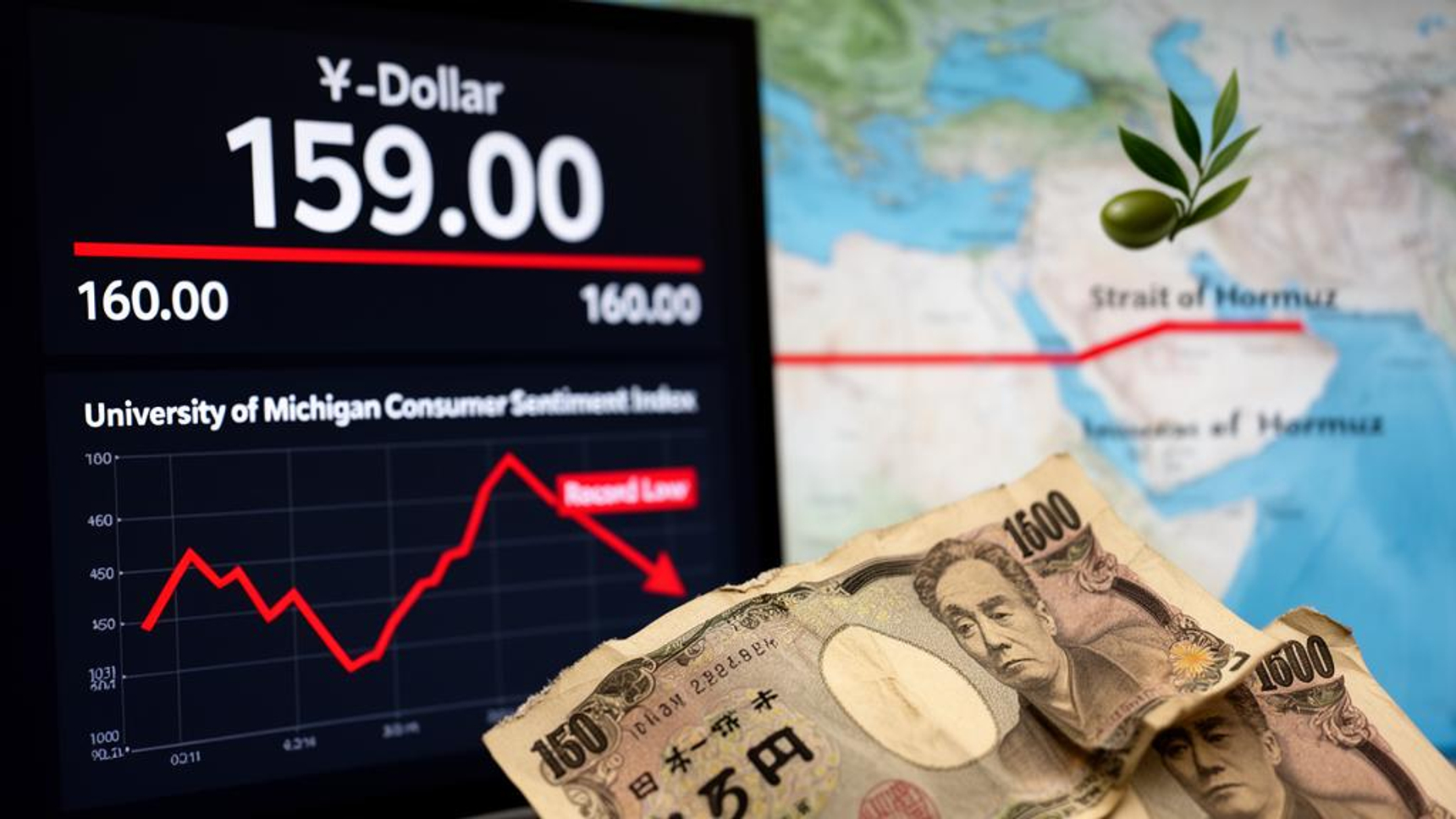 円、159円台前半で膠着 中東和平とFRB利上げ観測が交錯 — BigGo
