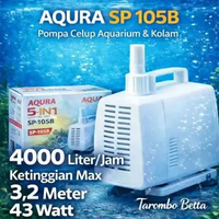 AQURA SP 105B - Pompa Filter Air Celup Aquarium Kolam Ikan 105 B