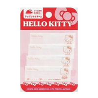 小禮堂 Hello Kitty 姓名燙布貼組4入組 (紅眨眼款)