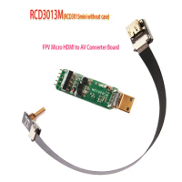 RCD3015mini FPV Micro HDMI to AV Converter Board Set &amp; AV Cable Video TX for Sony NEX Series Camera PAL/NTSC RCD3013M