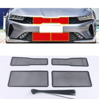 stainless steel car front grill anti-insect mouse protect mesh net protector for kia optima k5 2020 2021 2022 2023 accessories