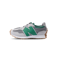 New Balance NB 320 中童 童鞋 灰綠色 寬楦 麂皮 彈性鞋帶 小朋友 運動 休閒鞋 PH327KD
