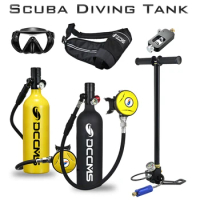 Scuba Diving Tank DCCMS Mini Scuba Diving Equipment Snorkeling Equipment 1000ML Scuba Tanks