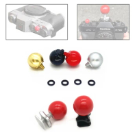 Metal Sphere Ball Shutter Release Button Hot Shoe Adapter Cover Cap for Fujifilm Fuji XT4 XS10 XT30II XT3 X100V XT2 XE4 Camera