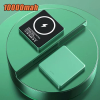 Mini Power Bank 10000mah Magnetic Wireless Powerbank For iPhone 14 13 12 Pro Max Portable Fast Charging External Battery Pack