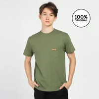 Thrasher Micro Flame S/S Pocket T-Shirt - Dark Green M