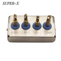 Dental Implant Bone Collector Self-Grinding Bone Meal Drill for Dental Implant Stainless Steel Bone Collector Implant Tool