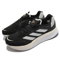 adidas 愛迪達 慢跑鞋 Adizero Boston 10 男鞋 愛迪達 競速跑鞋 輕量 避震 運動 黑 白(H67513)