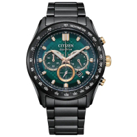 【CITIZEN 星辰】GENTS空中之鷹光動能電波男士皮帶錶42.7mm(CB0151-19E黑色款/CB0158-10H棕色款)