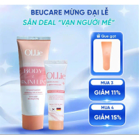 Combo: 1 kem tẩy lông Ollie + 1 kem dưỡng da giúp làm chậm quá trình mọc lông